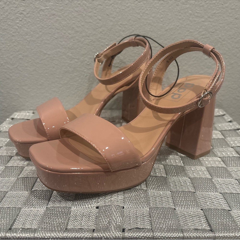 Pop Dusty Rose Heels